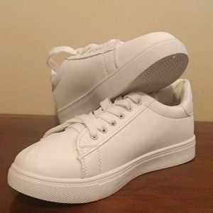 SOLD White Sneakers, Never Worn!